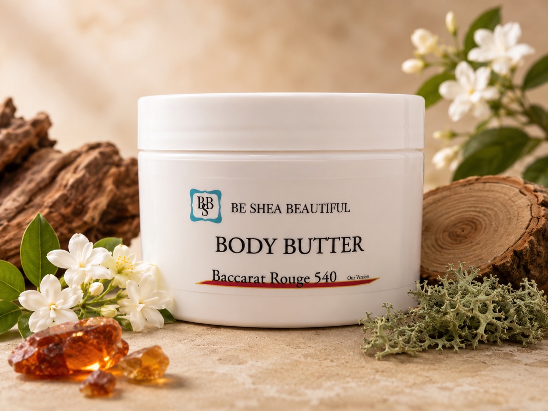Baccarat Rouge 540 our version handmade body butter in Detroit MI